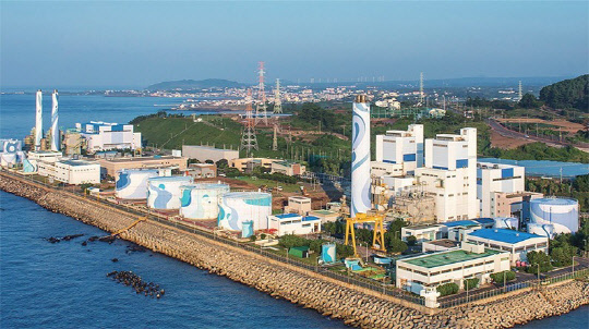 한국중부발전 제주발전본부 전경. <중부발전 제공>